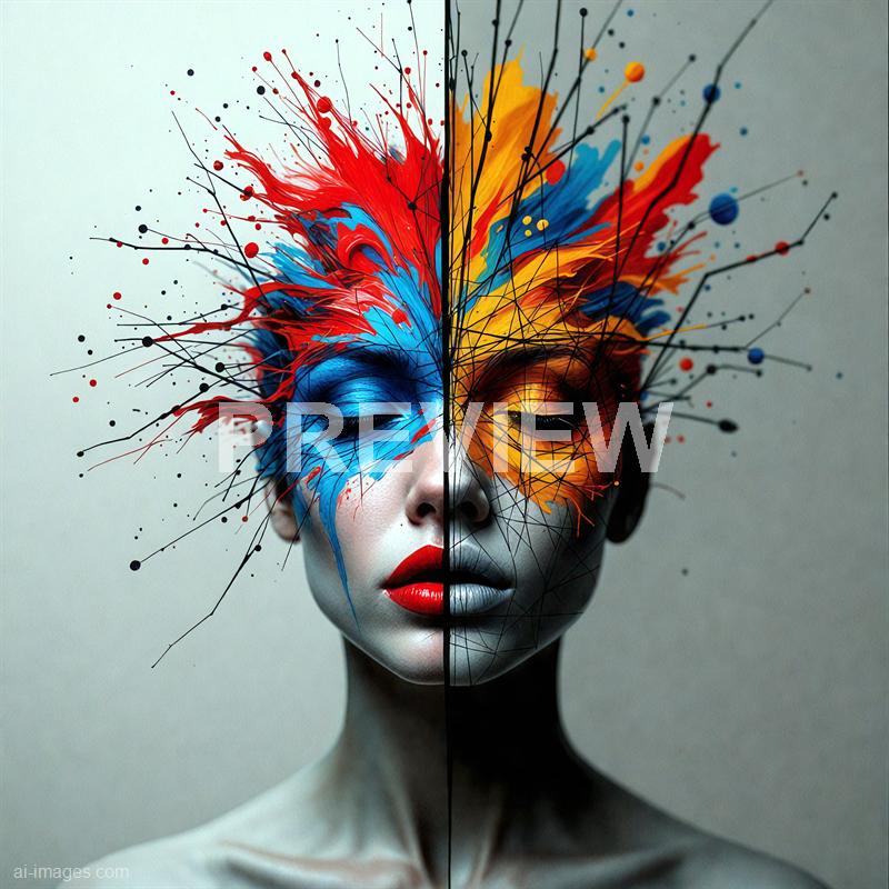 3462 - half-of-a-face-painted-in-vibrant-colors-while-the-ot_250421003739_Filename Text 2_03645_Filename Text 3